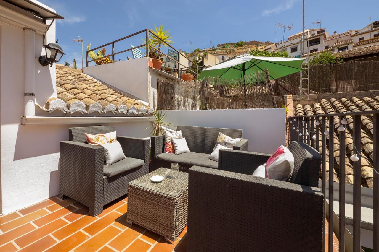Coqueto Apartamento Duplex Con Terraza Privada Y Parking Granada Ngoại thất bức ảnh